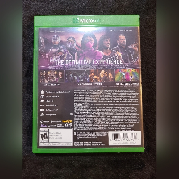 Xbox One, Xbox Series X Mortal Kombat 11 Ultimate (119) - Picture 2 of 5